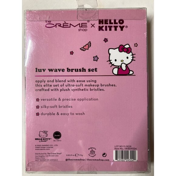 Limited Edition Hello Kitty Makeup Brush Set Lot 6 Sets New In Box - Picture 13 of 13